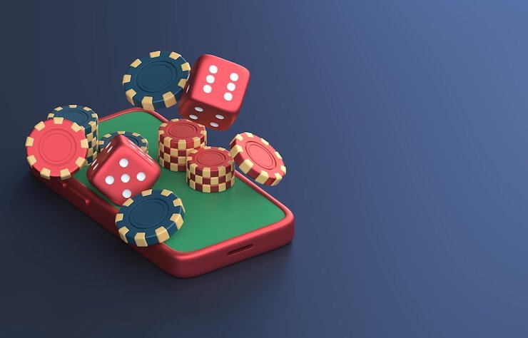 Antarmuka aplikasi dadumaster dengan meja dealer langsung dan permainan slot