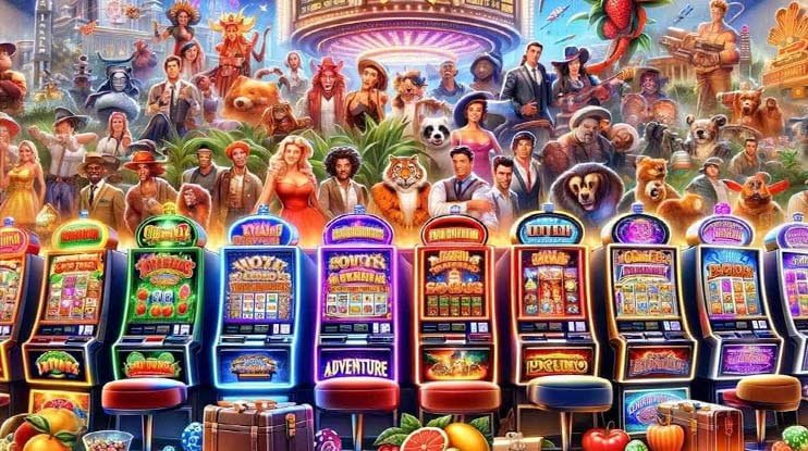 Antarmuka permainan Antarmuka permainan Caribbean Stud Poker menampilkan kartu pemain dan dealer