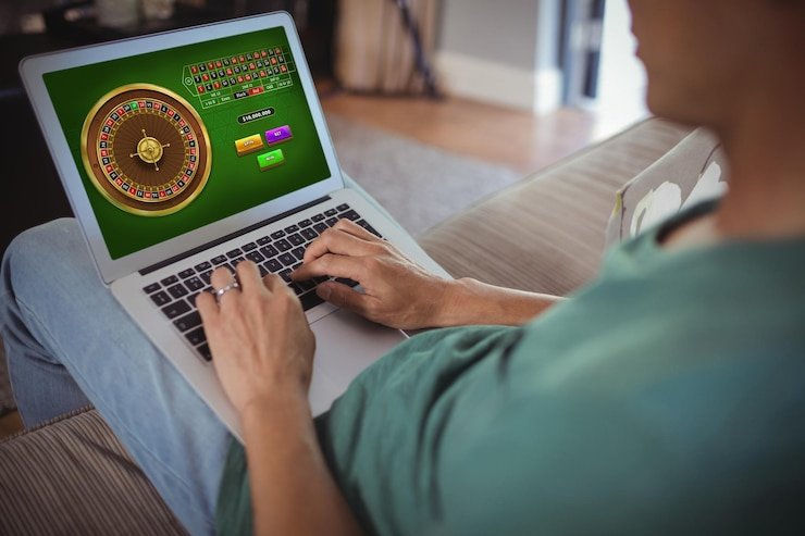 Roda roulette berkualitas tinggi dengan kamera multi-sudut di studio dadumaster